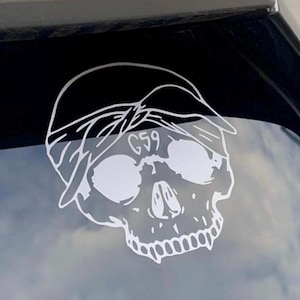 g59 skull decal / suicideboys decal/ laptop decal/ car decal/ bumper sticker/