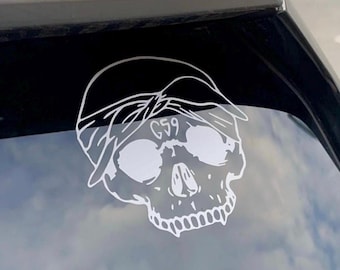 g59 skull decal / suicideboys decal/ laptop decal/ car decal/ bumper sticker/