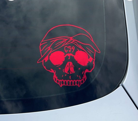 G59 Skull Decal / Suicideboys Decal/ Laptop Decal/ Car Decal/ Bumper  Sticker/ 