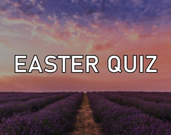 Easter Quiz - Premade - Instant Download
