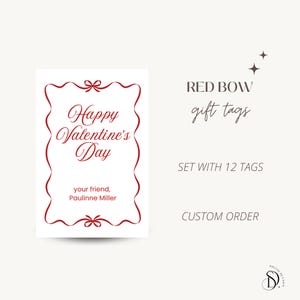 Valentinstag personalisierte Geschenkanhänger, Geschenkanhänger, Valentinstag Geschenke, Geschenkanhänger für Kinder, Briefpapier für Kinder, benutzerdefinierte Anhänger, Valentinstag Anhänger
