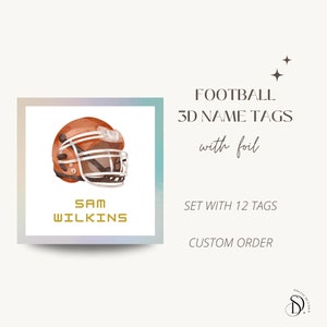 Fußball Geschenkanhänger, Geschenkkarte für Jungen, 3D Fußball Geschenkanhänger, süßer Fußball Geschenkanhänger, personalisierte Geschenkanhänger, Briefpapier für Kinder, Helm