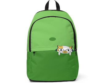 Fionna Inspired Backpack from Adventure Time with Cat Peeking out