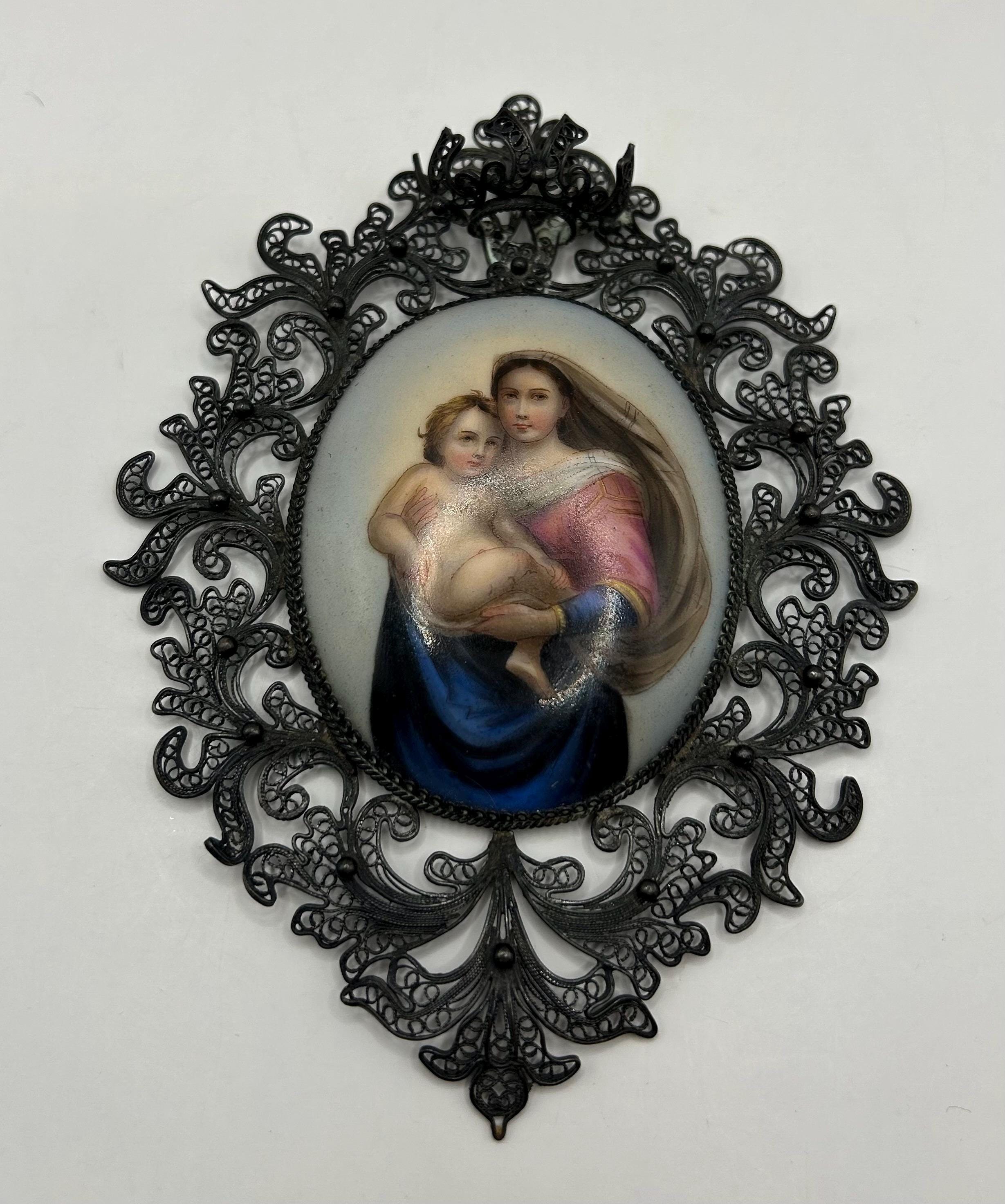 * vintage ornament ୨୧ * ホワイト シープ mama vintage ornament ୨୧ * ホワイト シープ mama Vintage Ceramic