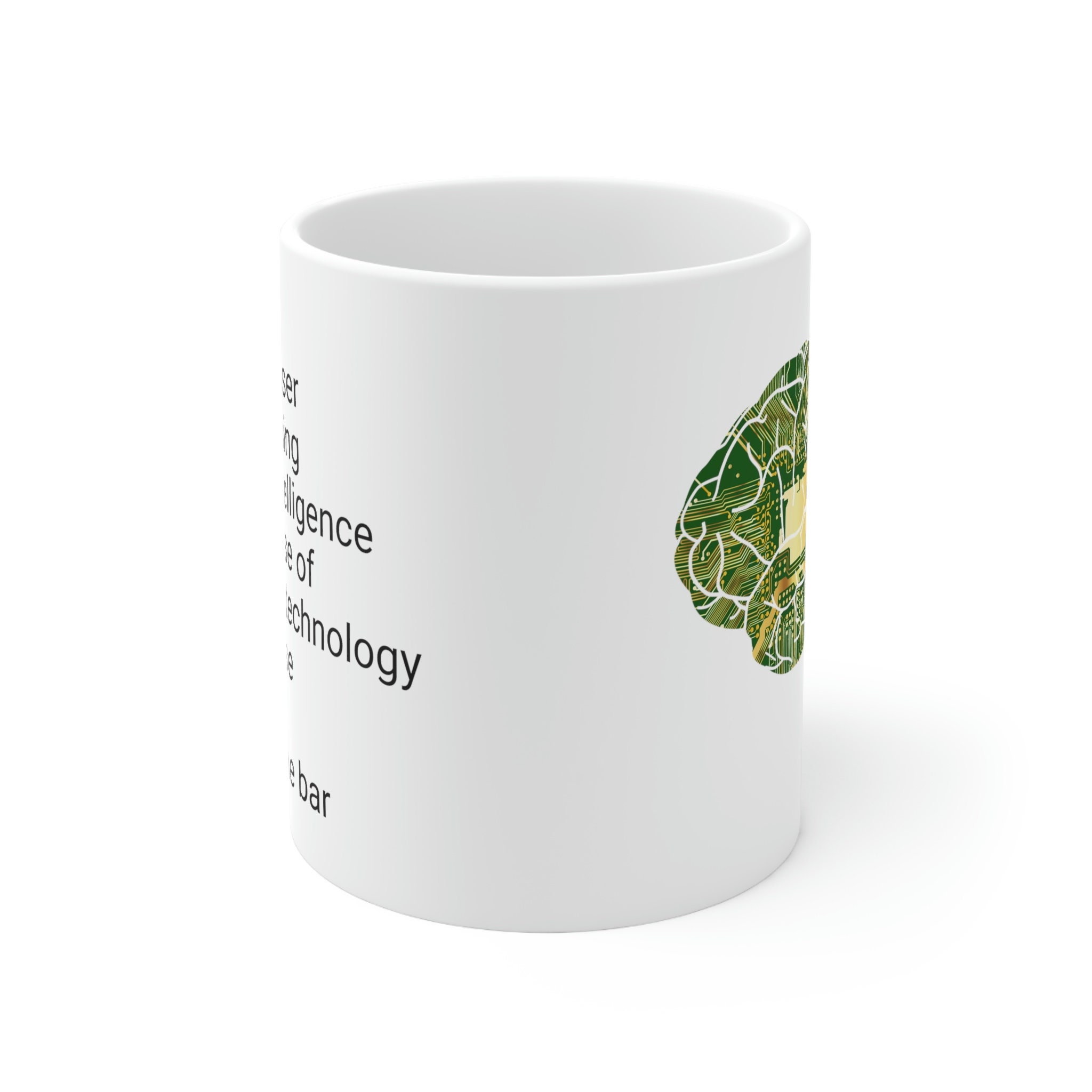 Ai surpassing human intelligence ceramic mug 11oz etsy