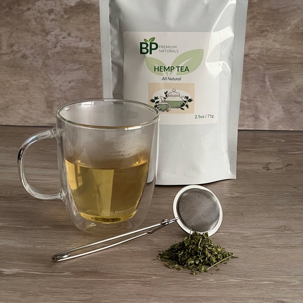 Hemp Tea - Loose Leaf - all-natural free from chemicals and pesticides