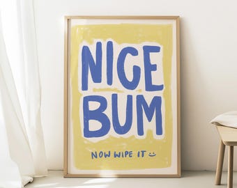 Ładny nadruk na ścianę do łazienki, zabawna sztuka pod prysznicem, dowcipna dekoracja ścienna, humorystyczny prezent do łazienki, oryginalna sztuka ścienna, plakat z toaletą, oprawiona sztuka ścienna do łazienki