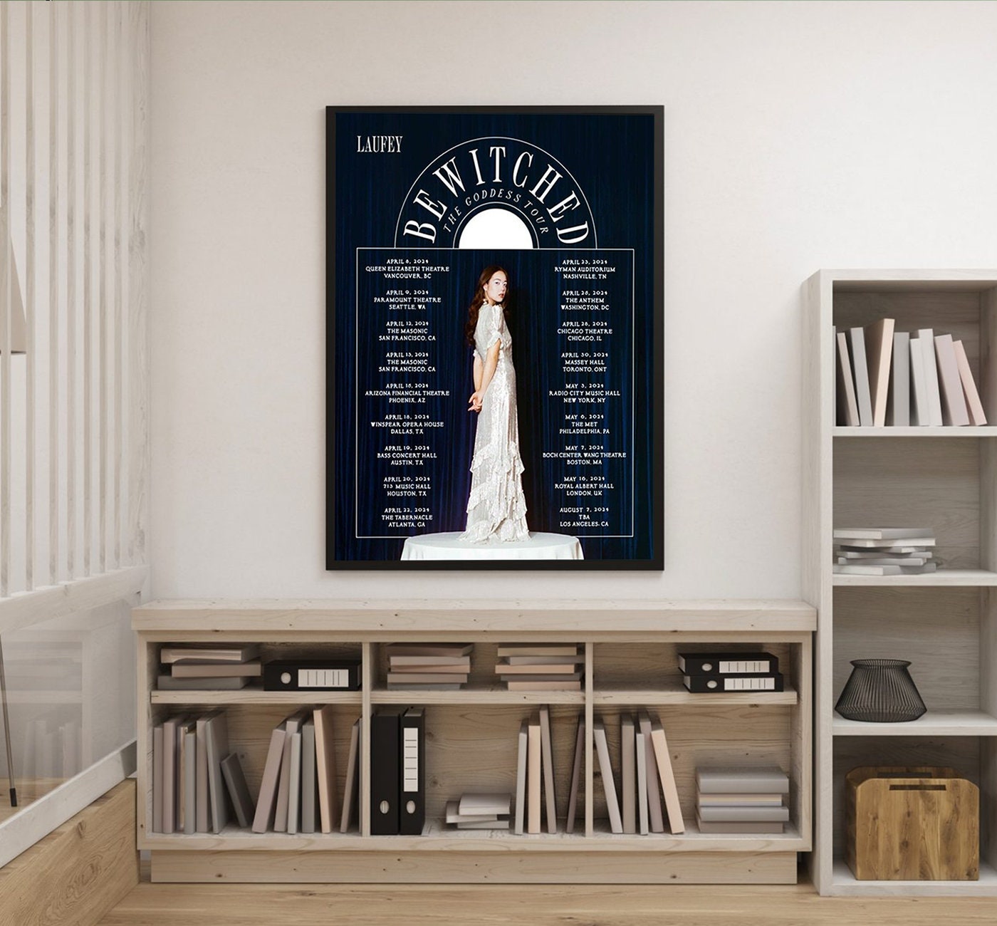 Laufey The Bewitched Tour 2024 Poster, Gift Fan, Tour 2024 Poster sold