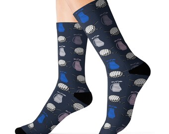 Golf Player Socks, Casual Socks Men Women, Gift for Golfer, Lucky Golf Socks, Fun Gift for Athlete, Father's Day Gifts, Novelty Crew Socks