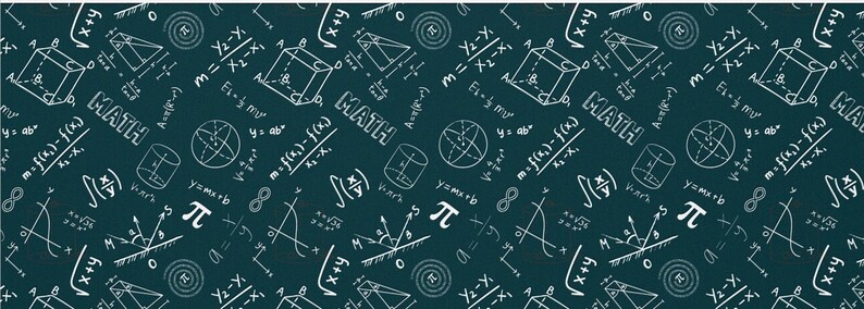 Math Teacher Gift Wrap, Back to School Gift, Algebra Wrapping Paper, Math Themed Gift Wrap, STEM Gifts, Student Gift Wrap, Nerdy Gifts image 5
