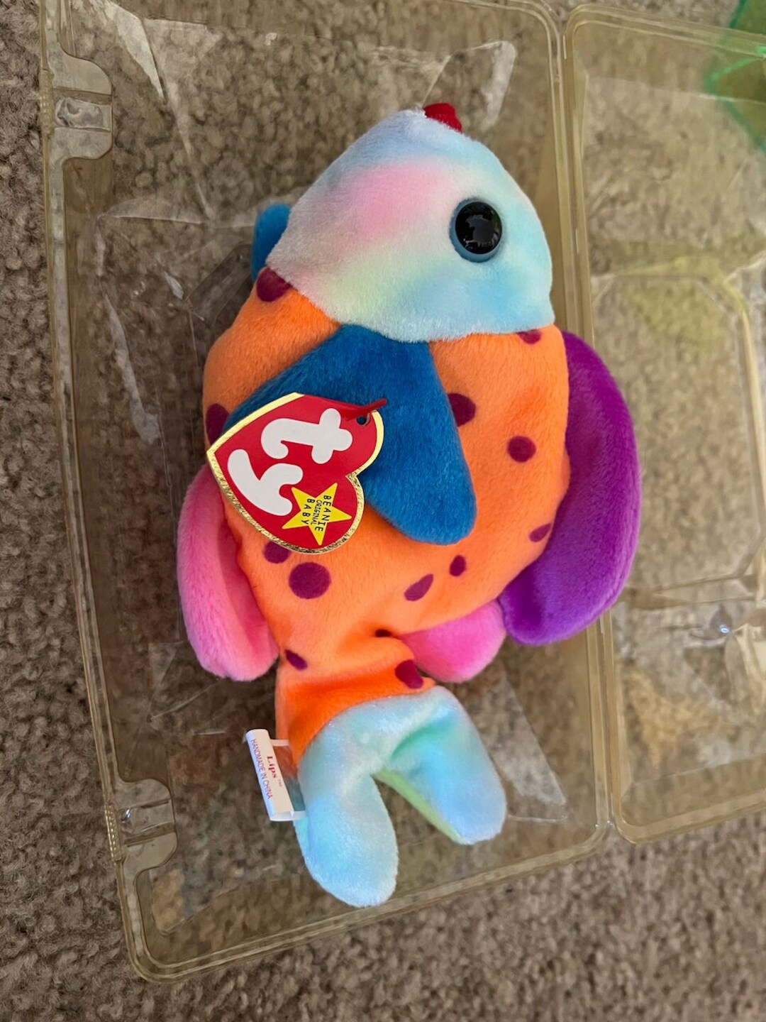 Ty Beanie Babies Lips Vintage Etsy