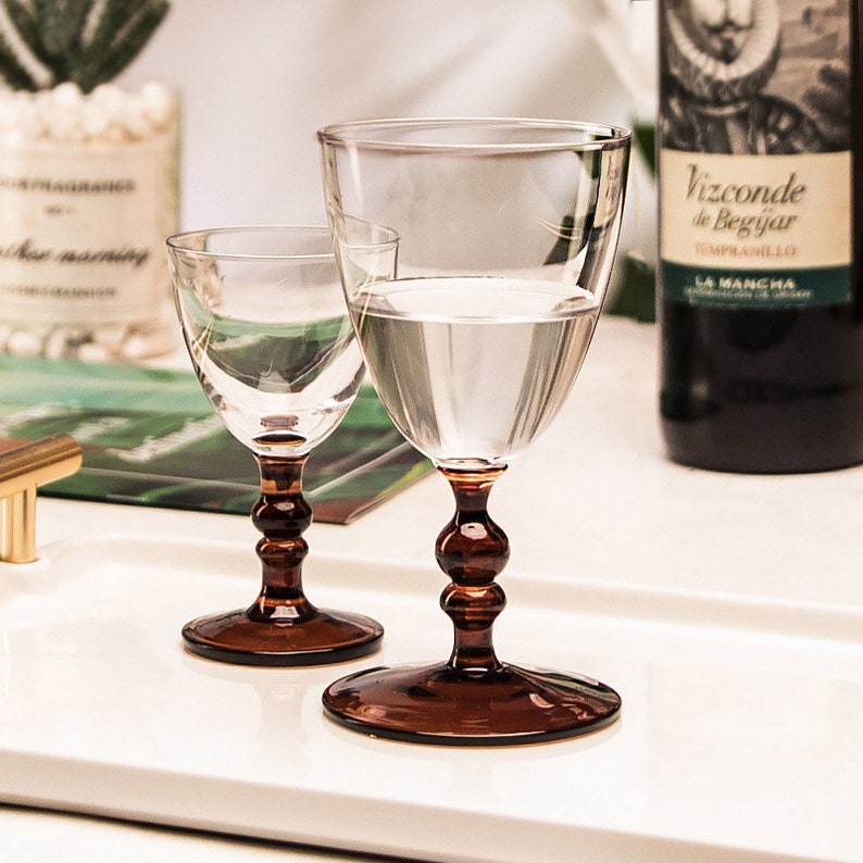 Handmade Wine Glasses Vintage Wine Glasses Cocktail Etsy