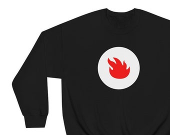 Fire Slave, Rock Wear, Goth Wear, Audioslave Wear Unisex Heavy Blend Crewneck Sweatshirt
