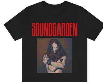 Music Lover,  Soundgarden, Concert Tee, Grunge, Cornell