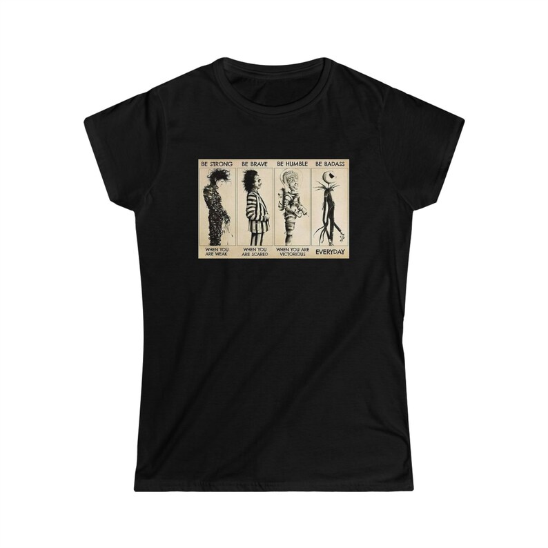 T-shirt Noir Beetlejuice – Film D'horreur Comique – Homme – Tailles S à 5XL