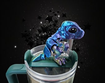 T-Rex Straw Topper * Stanley 30 oz or 40 oz Straw Topper * Fits 10mm Straws
