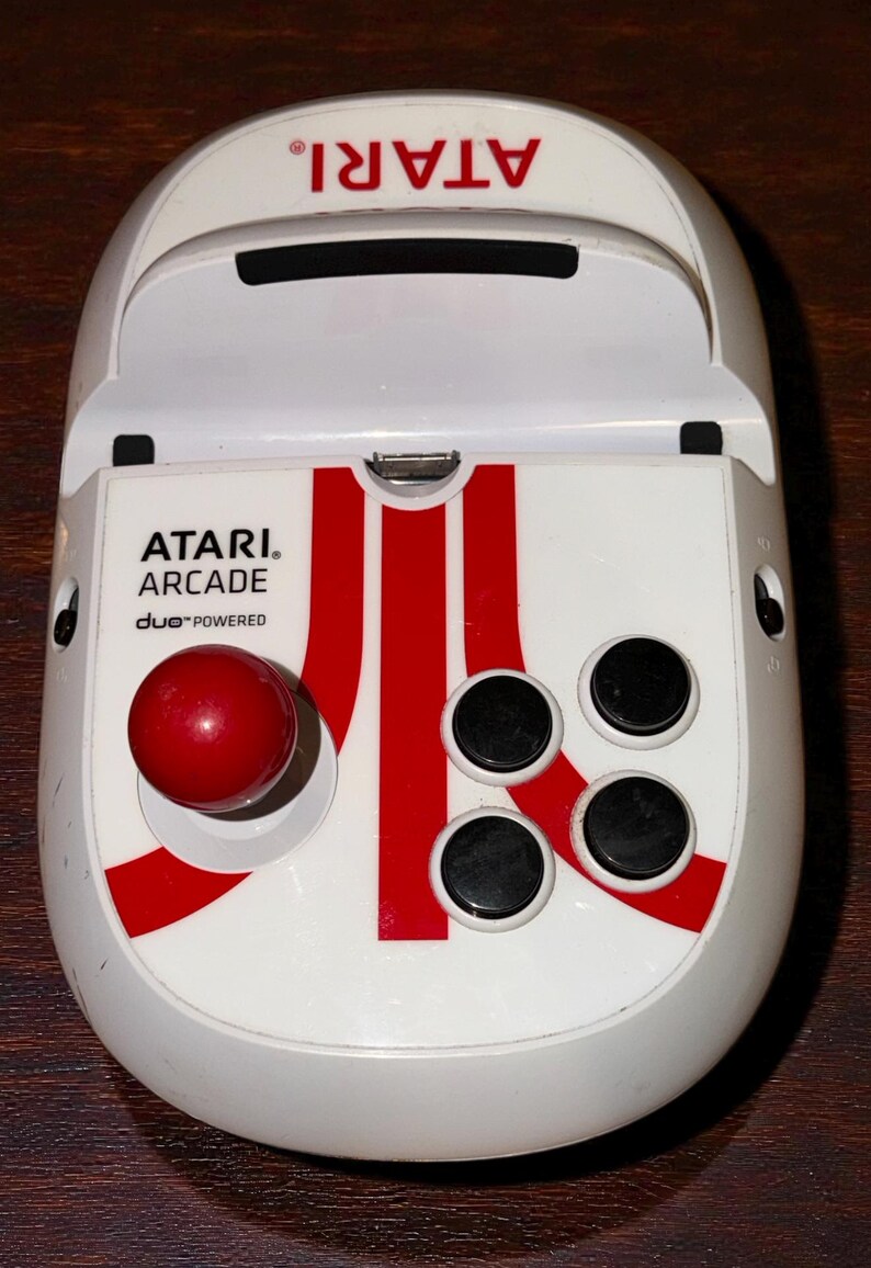 Atari Arcade Duo Powered Joystick Controller for iPad | Retro Gaming ...