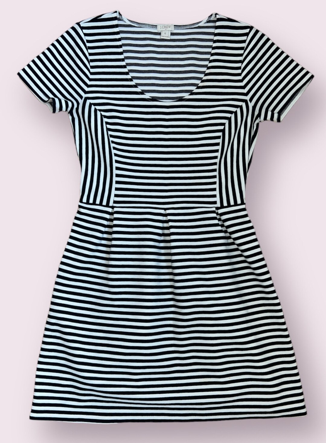 Robe Chemise Rayée J.Crew – Taille 0 – Coton – Avec Cravate – Neuve Avec étiquettes