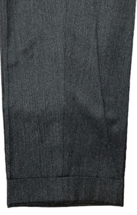 Luciano Barbera Charcoal Grey Dress Pants Size EU… - image 2