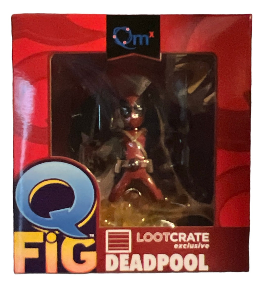 Q-fig Deadpool Loot Crate Exclusive Marvel Collectible Figure - Etsy ...