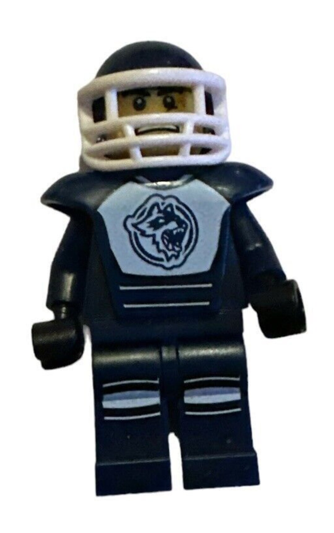 Hockey Player Series 4 Dark Blue CMF LEGO Minifigure Mini Etsy