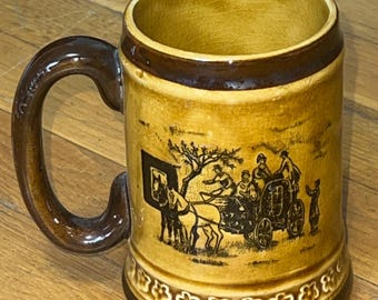 1960 年代のヴィンテージの日本製陶器製ビールジョッキ。 - Etsy 日本