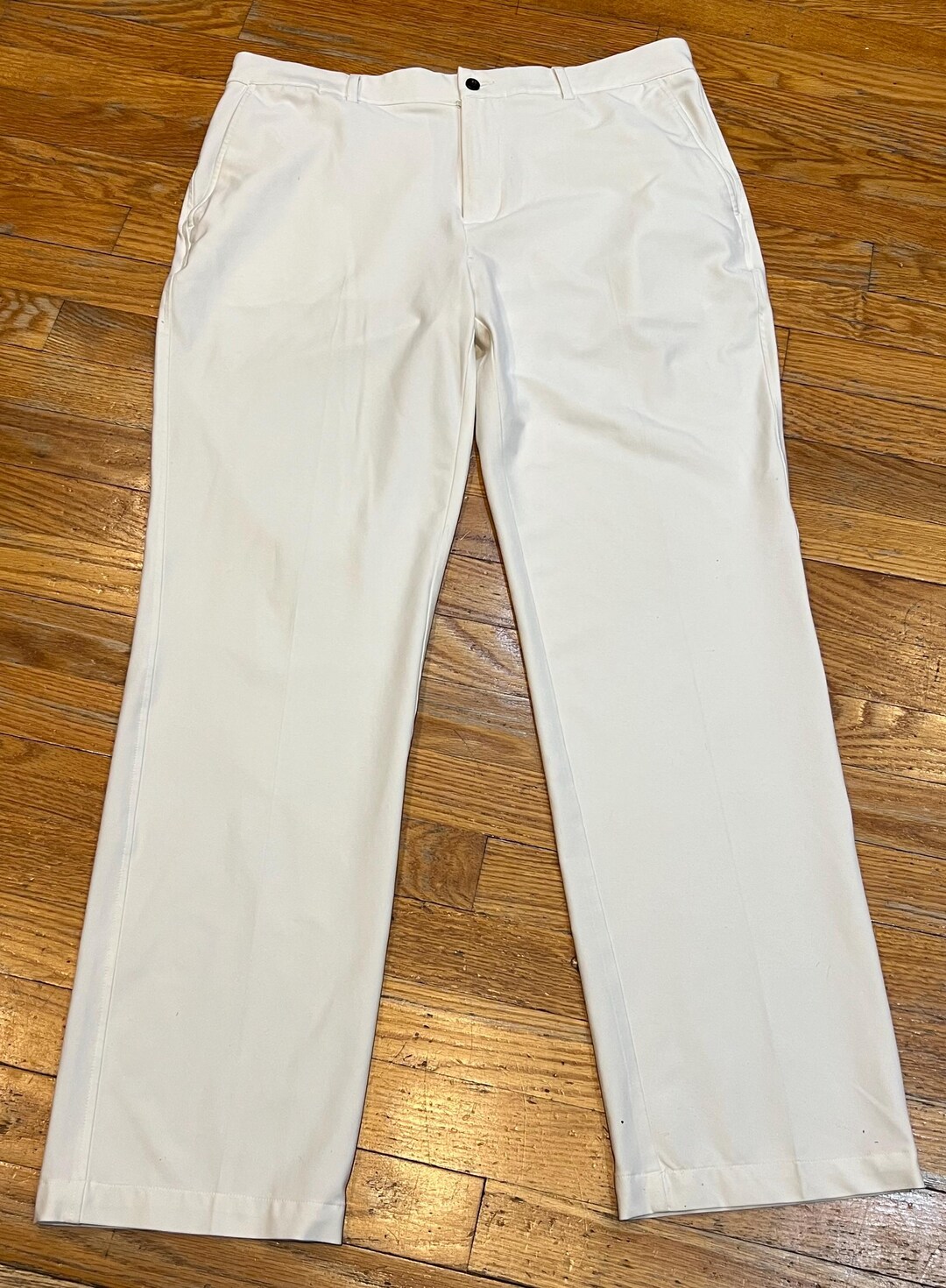 Dunning Mens White Golf Pants Size 36/32 - Etsy