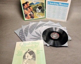 Climb Ev'ry Mountain Mormon Tabernacle Inspiration 7 Records Reader's Digest 89