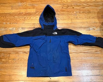 Vintage 90s the North Face Yellow Gore-tex Multi-pocket Mountain