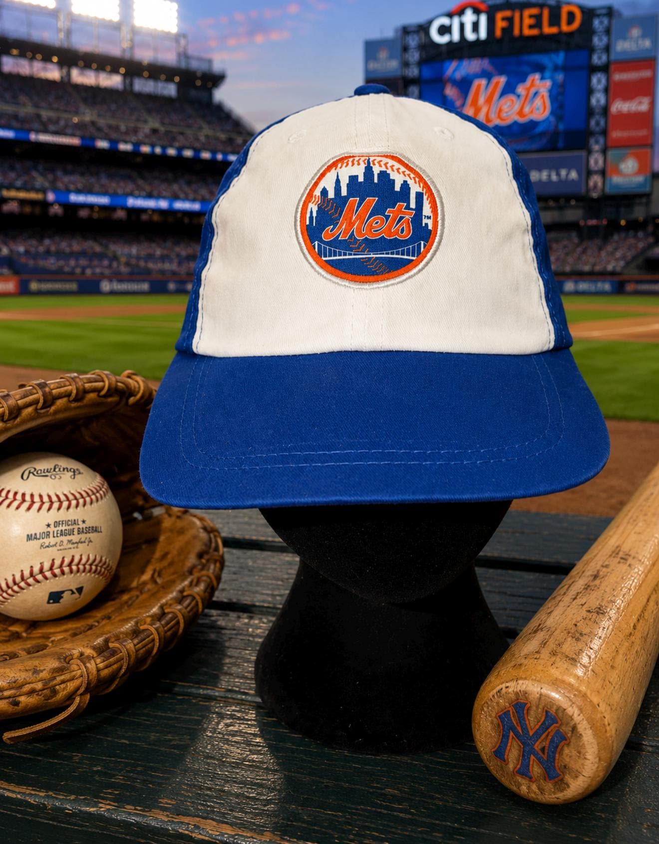 Vintage New York Mets Hat - Etsy