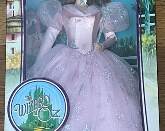 Glinda the Good Witch Barbie Doll from The Wizard of Oz Collection, released in 2006 by Mattel under the Pink Label (SKU: K8684).