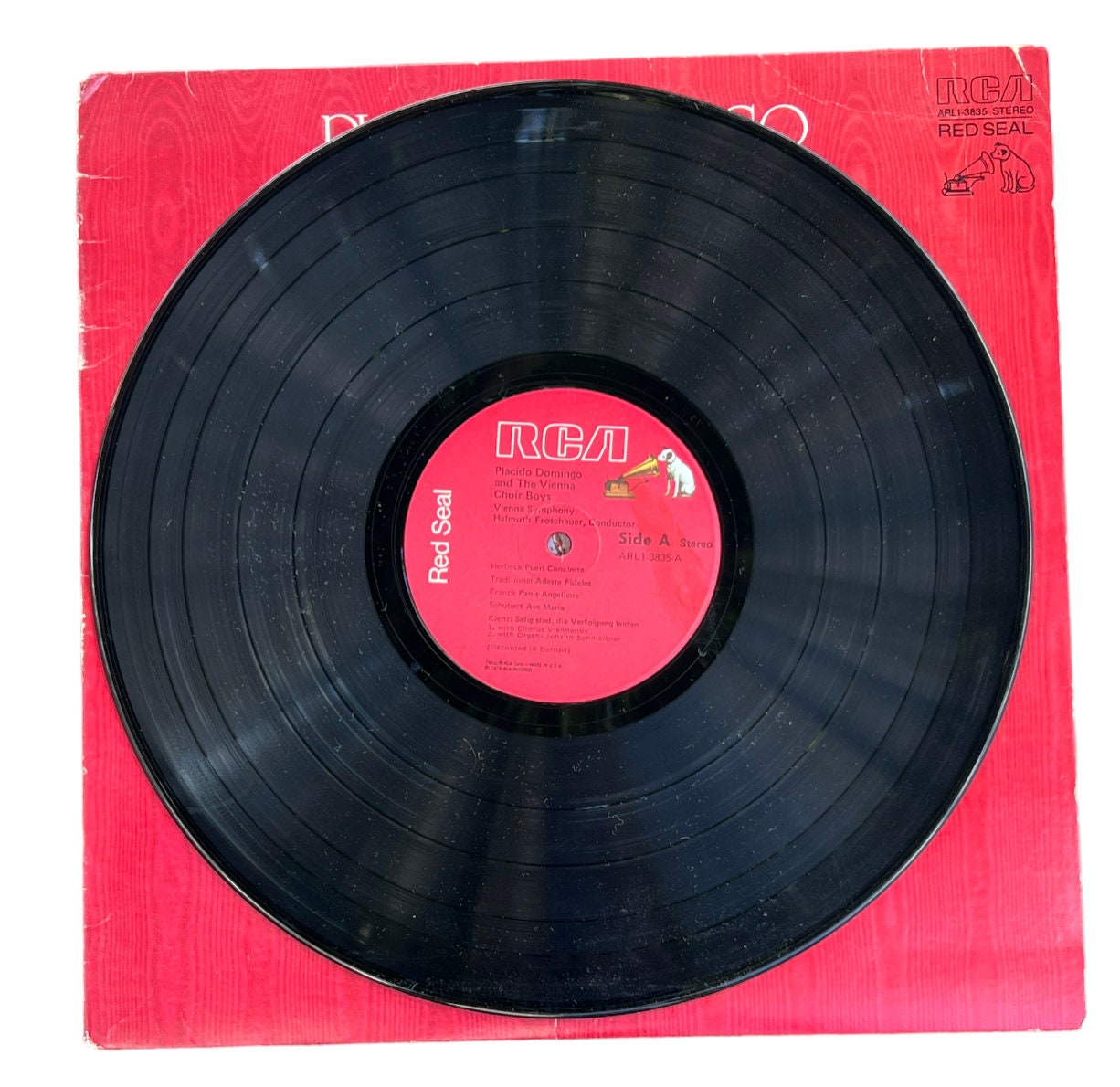 Placido Domingo and the Vienna Choir Boys - Vinyl Record - Etsy New Zealand