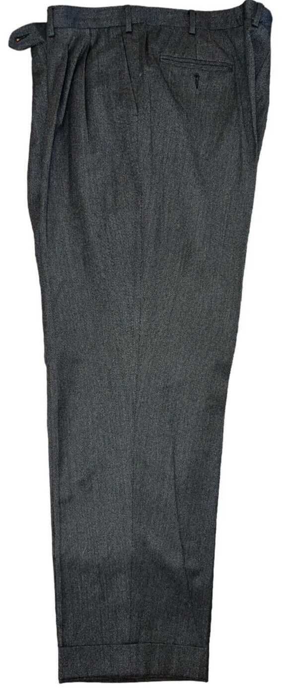 Luciano Barbera Charcoal Grey Dress Pants Size EU5