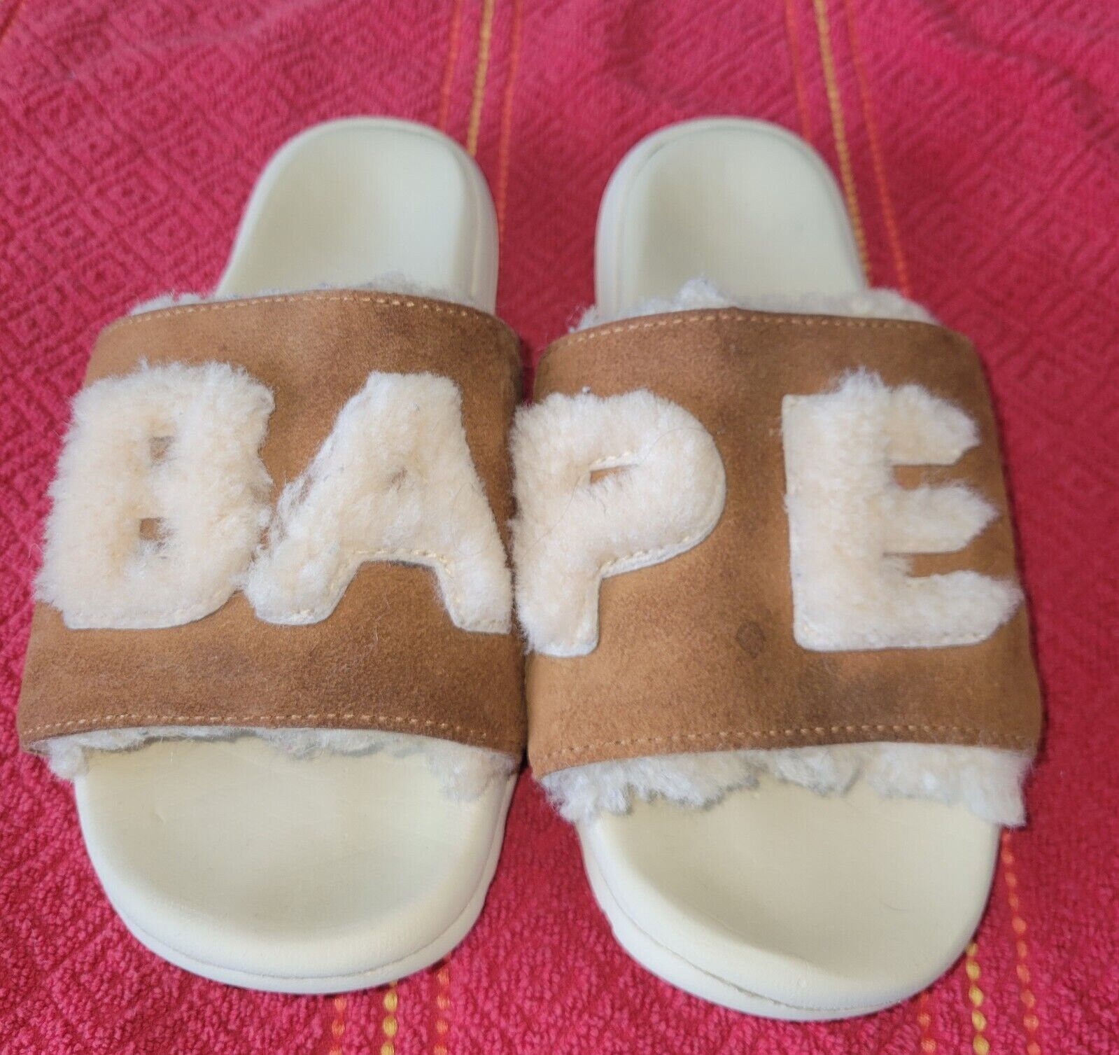 Bape and deals ugg slides