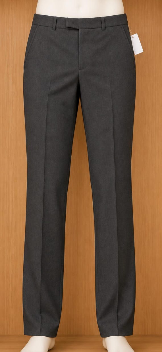 Ben Sherman, Ben Sherman Black Dress Pants Mens Size 40 Regular Flat Front Tailored Trousers With Tags