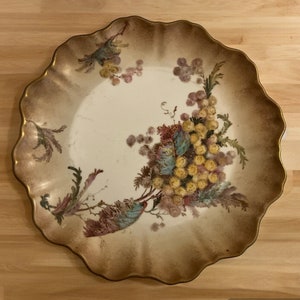 Porcelain Plate, Doulton, Burslem, England Pattern