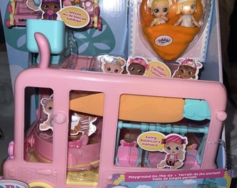 BABY Born Surprise Mini Babies Bus Playground w/ Twins & Stroller