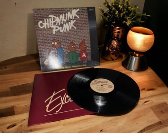 Chipmunk Punk Schallplatte Excelsior 1980 ALVIN, SIMON, THEODORE 1980er