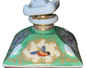 ANTIQUE Porcelain PERFUME BOTTLE