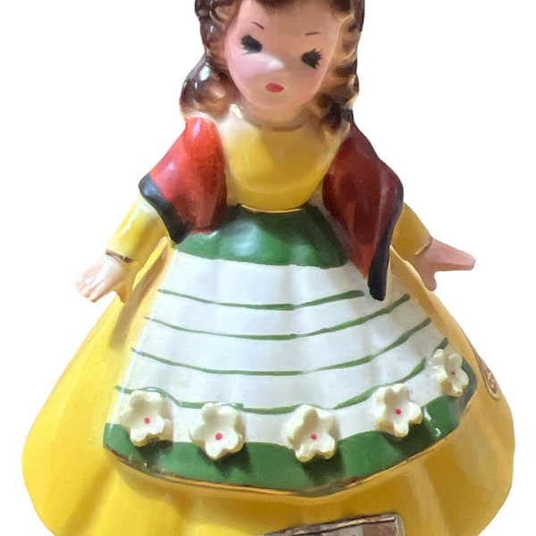 Figurine Fille Portugaise Josef Originals International Porcelaine