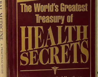 Vintage 2006 The World’s Greatest Treasury of Health Secrets Newly Expanded Hardcover
