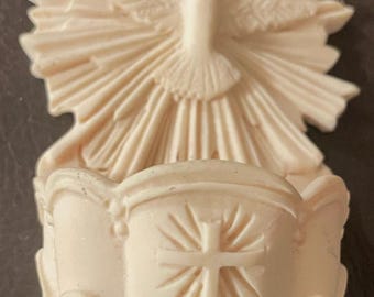 Heiliger Geist Taube Weihwasserbecken Katholisch