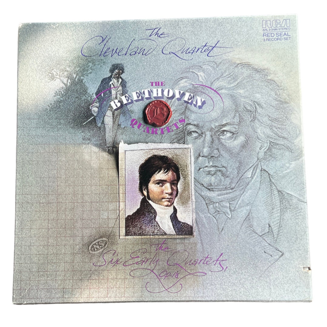 Beethoven Quartets: Cleveland Quartet, RCA 3-record Set - Etsy Canada