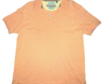 Polo naranja de Robert Graham talla XL