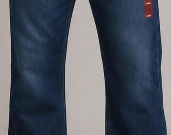 LEVI STRAUSS Signature Gold Bootcut Jeans 44x32 Dark Wash Flex Denim Men’s New With Tags NWT