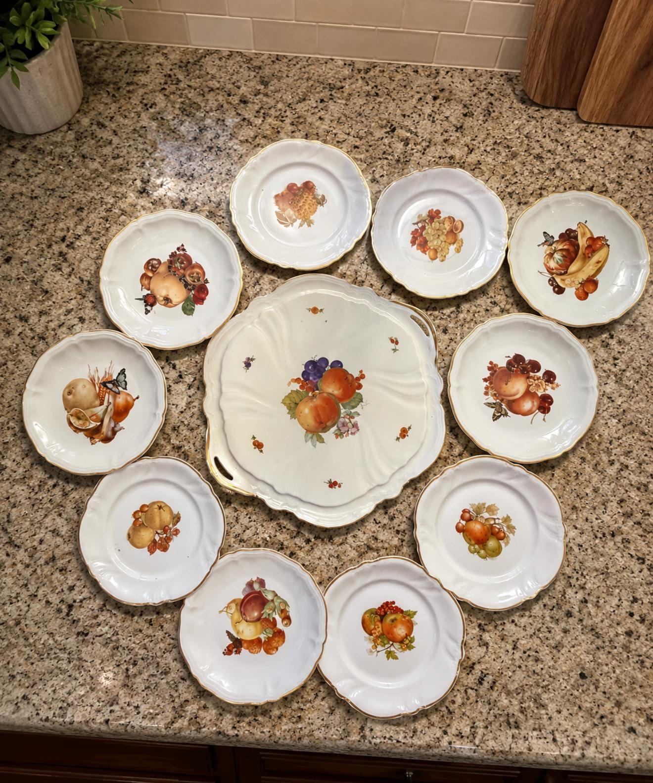 Rosenthal cake plate - Etsy 日本