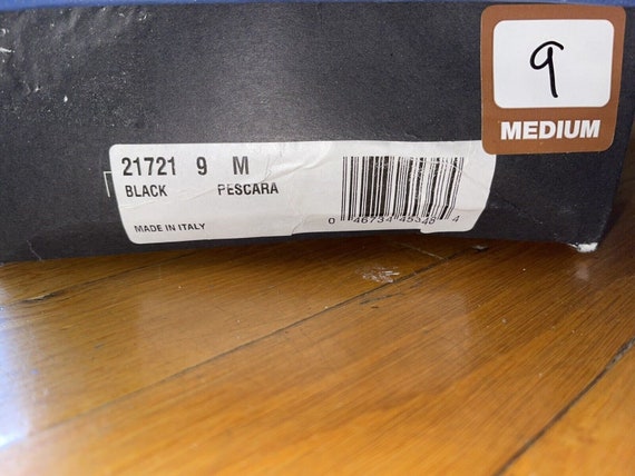 NWB Bostonian Strada Pescara Black Shoes. Size 9 Made in  display picture 3
