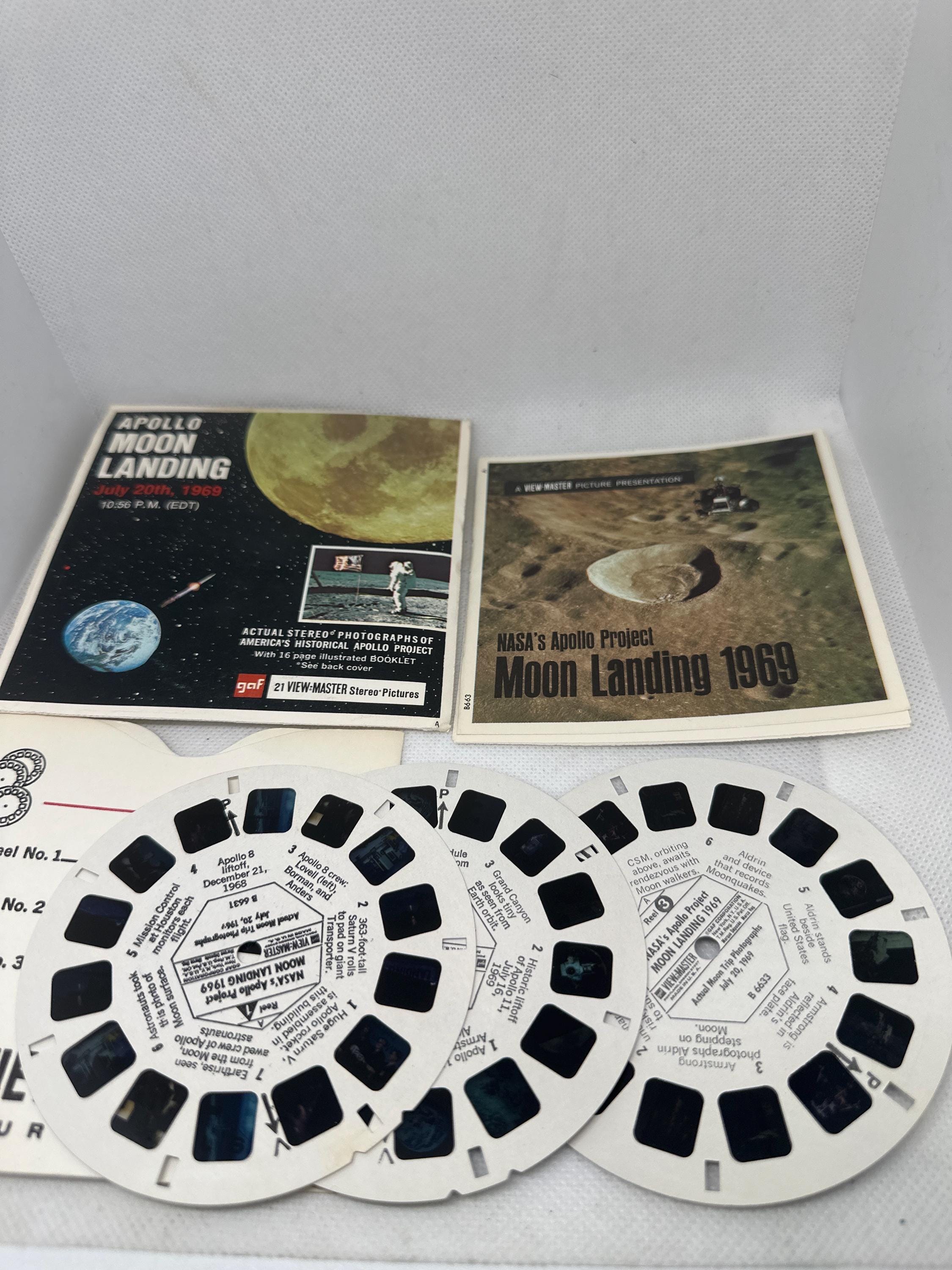 Nasa's Apollo Project Moon Landing 1969 Reels 1-3 GAF Reels
