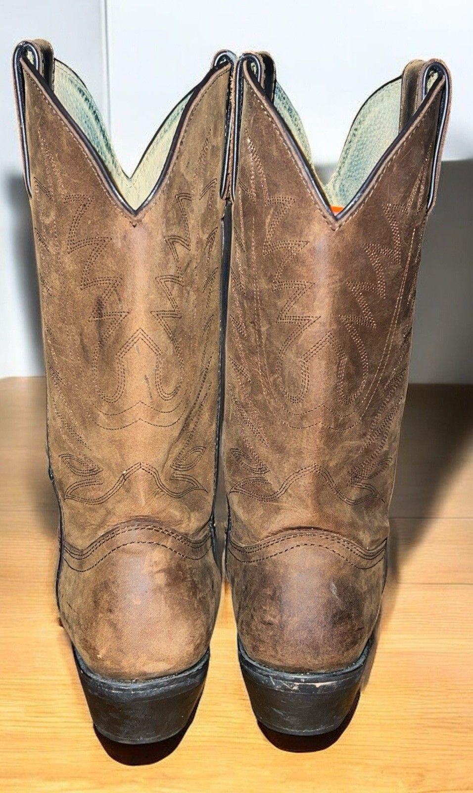 Durango Classic Womens Tan Full Grain Leather Western Boots  display picture 2