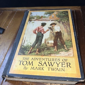 The Adventures of Tom Sawyer Mark Twain Illustrated Worth Brehm Harper Brothers 1917